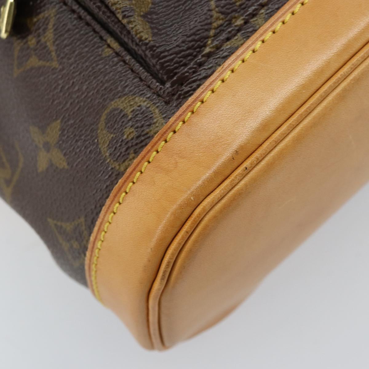 LOUIS VUITTON Monogram Montsouris PM Backpack M51137 LV Auth AMZ312