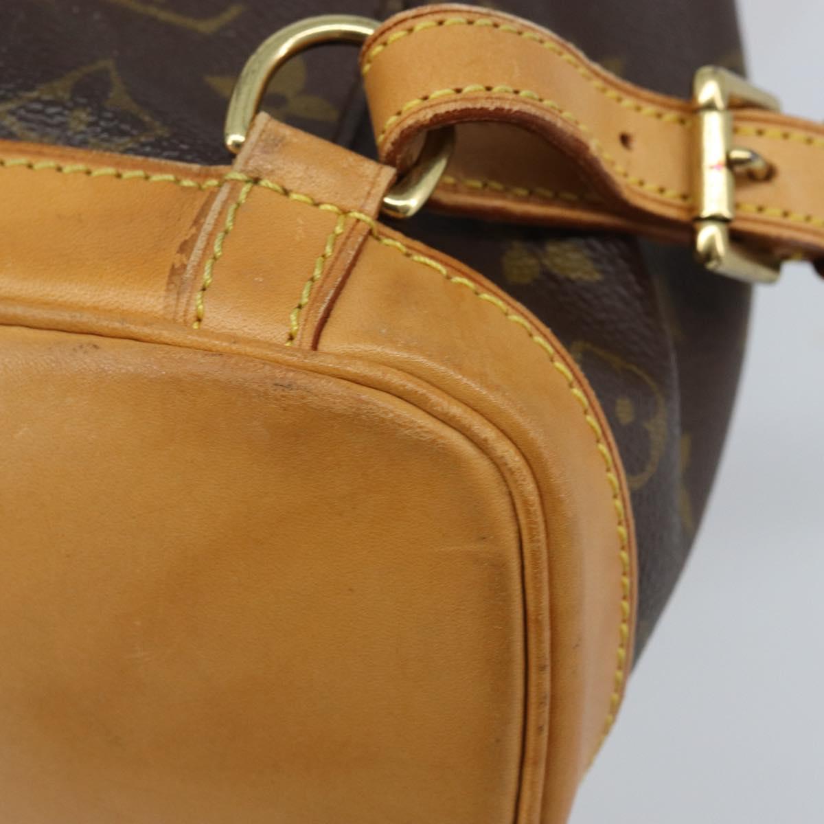 LOUIS VUITTON Monogram Montsouris PM Backpack M51137 LV Auth AMZ312