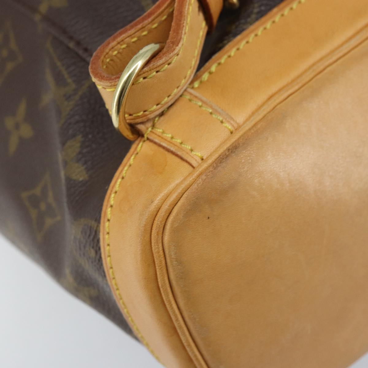 LOUIS VUITTON Monogram Montsouris PM Backpack M51137 LV Auth AMZ312