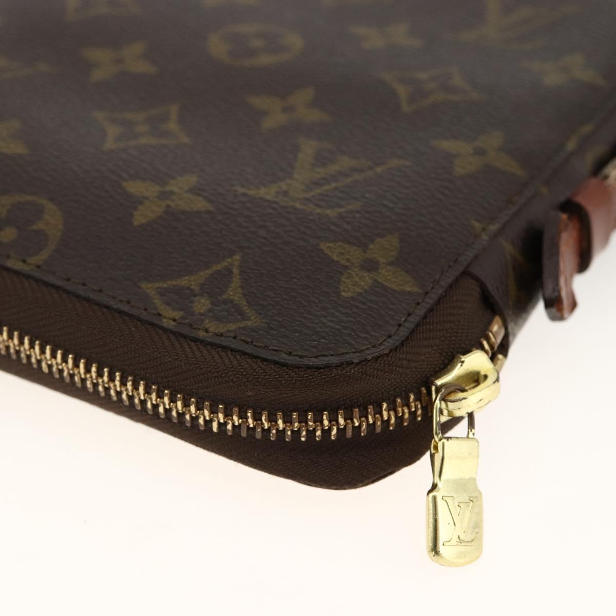 LOUIS VUITTON Monogram Poche Escapade Travel Case M60113 LV Auth AMZ316