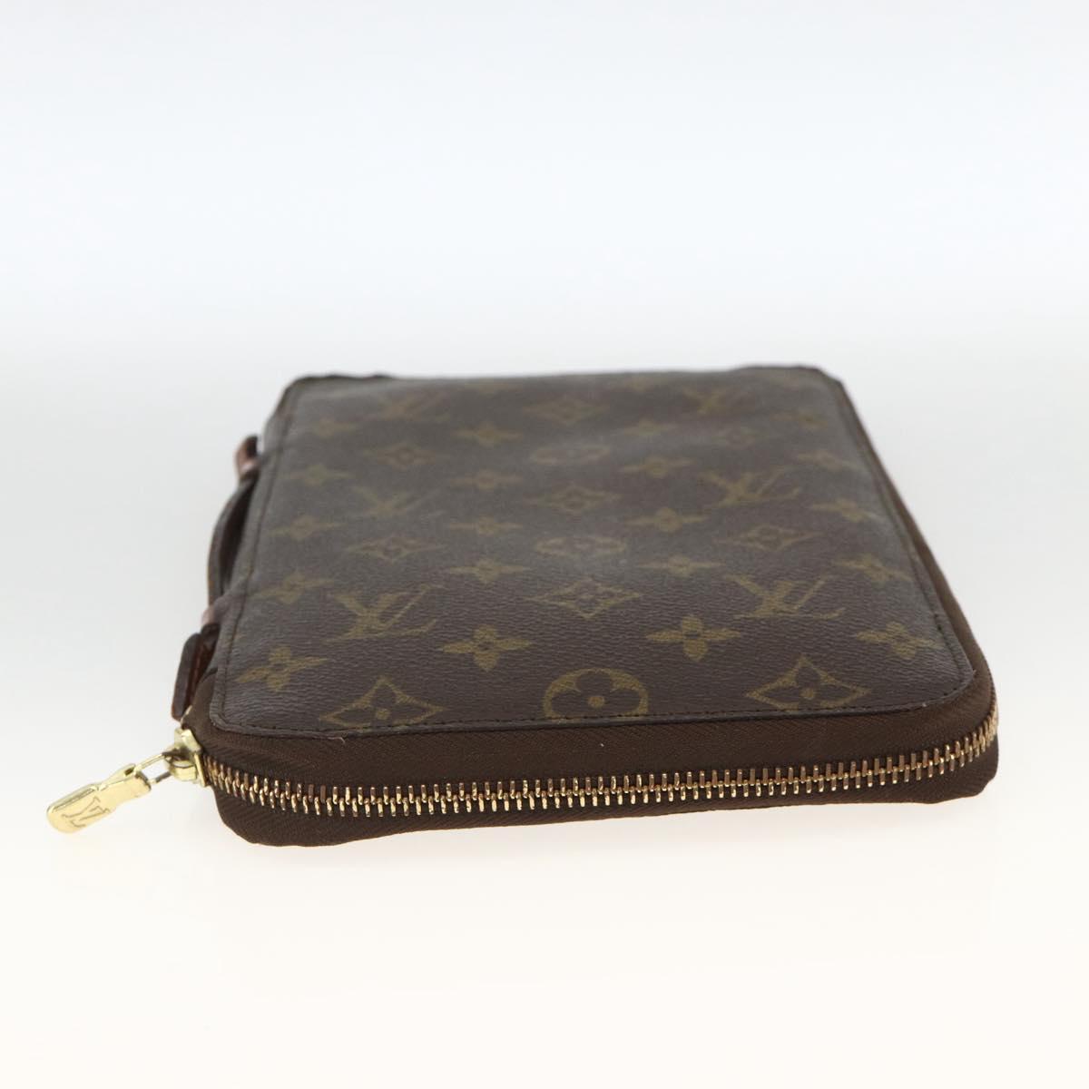 LOUIS VUITTON Monogram Poche Escapade Travel Case M60113 LV Auth AMZ316