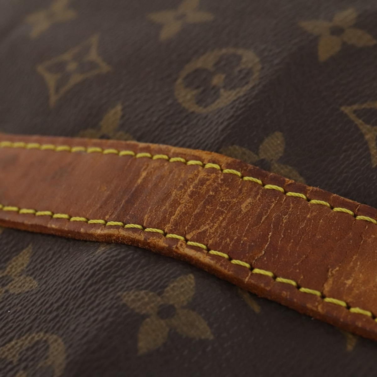 LOUIS VUITTON Monogram Sac Souple 55 Boston Bag M41622 LV Auth AMZ328