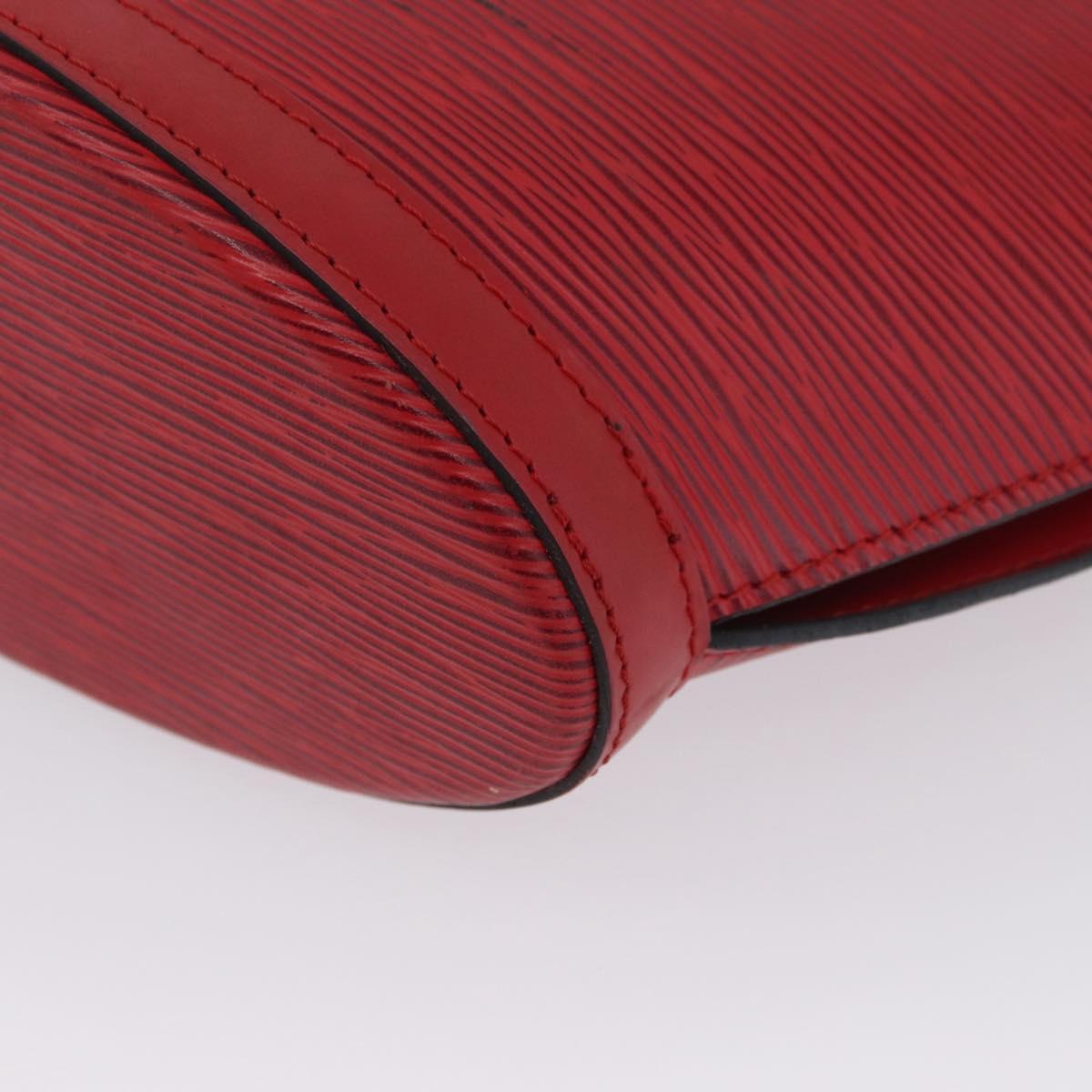 LOUIS VUITTON Epi Saint Jacques Shoulder Bag Red M52277 LV Auth AMZ330