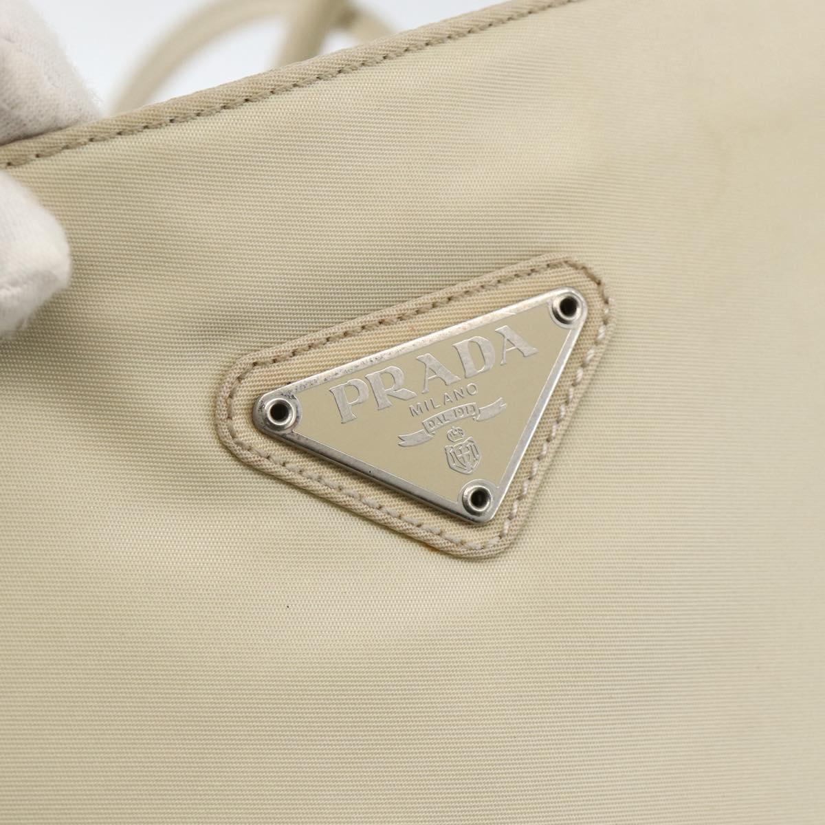 PRADA Tote Bag Nylon Pink Auth AMZ340