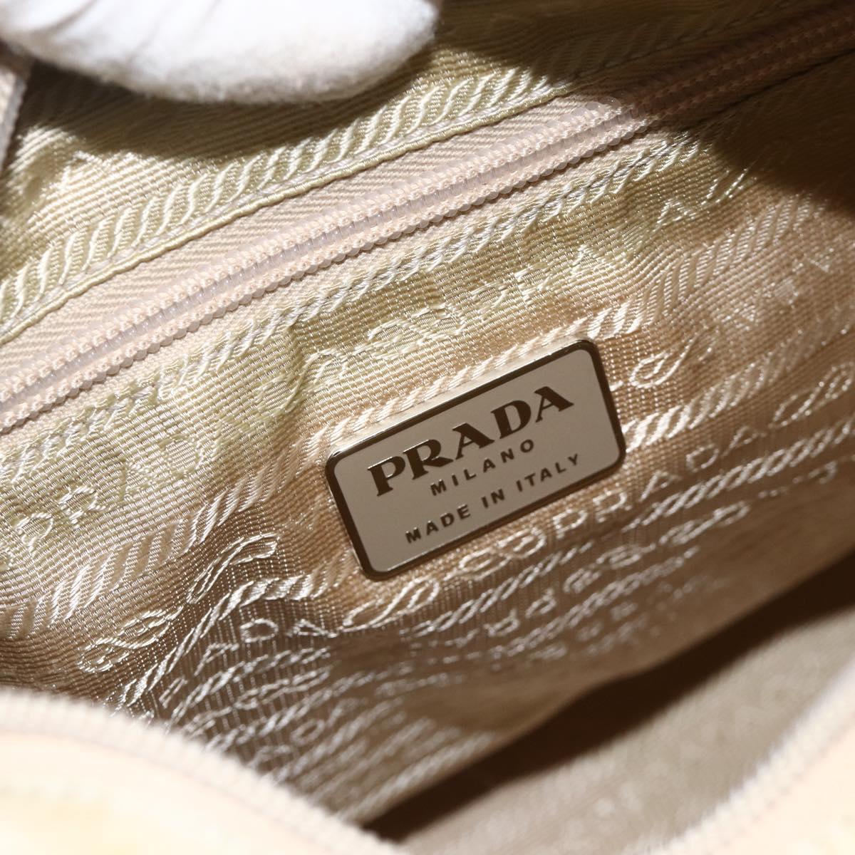 PRADA Tote Bag Nylon Pink Auth AMZ340