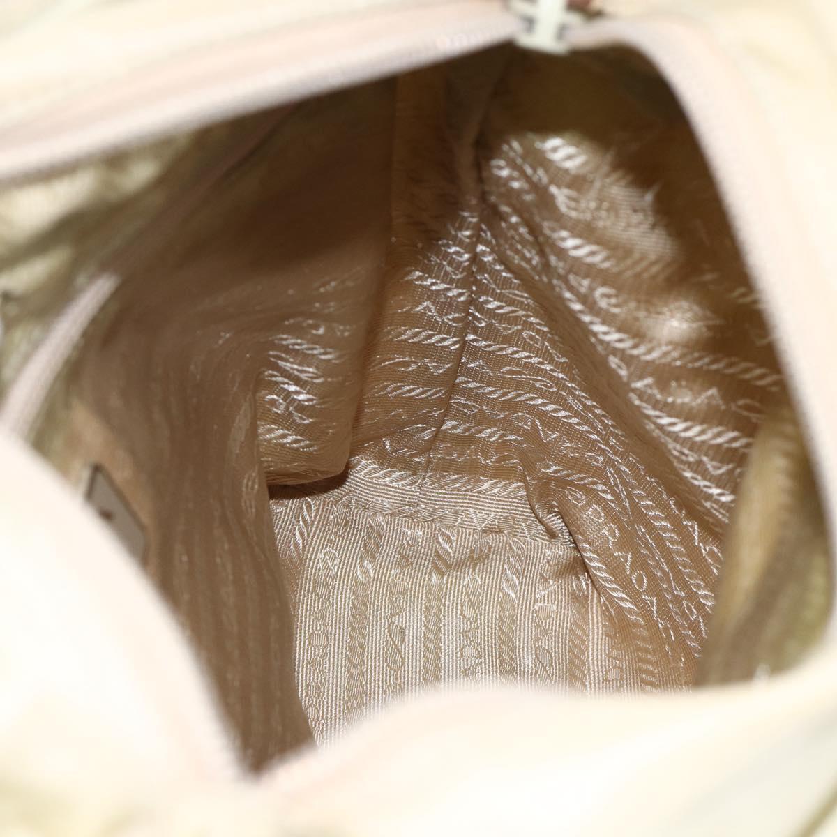 PRADA Tote Bag Nylon Pink Auth AMZ340