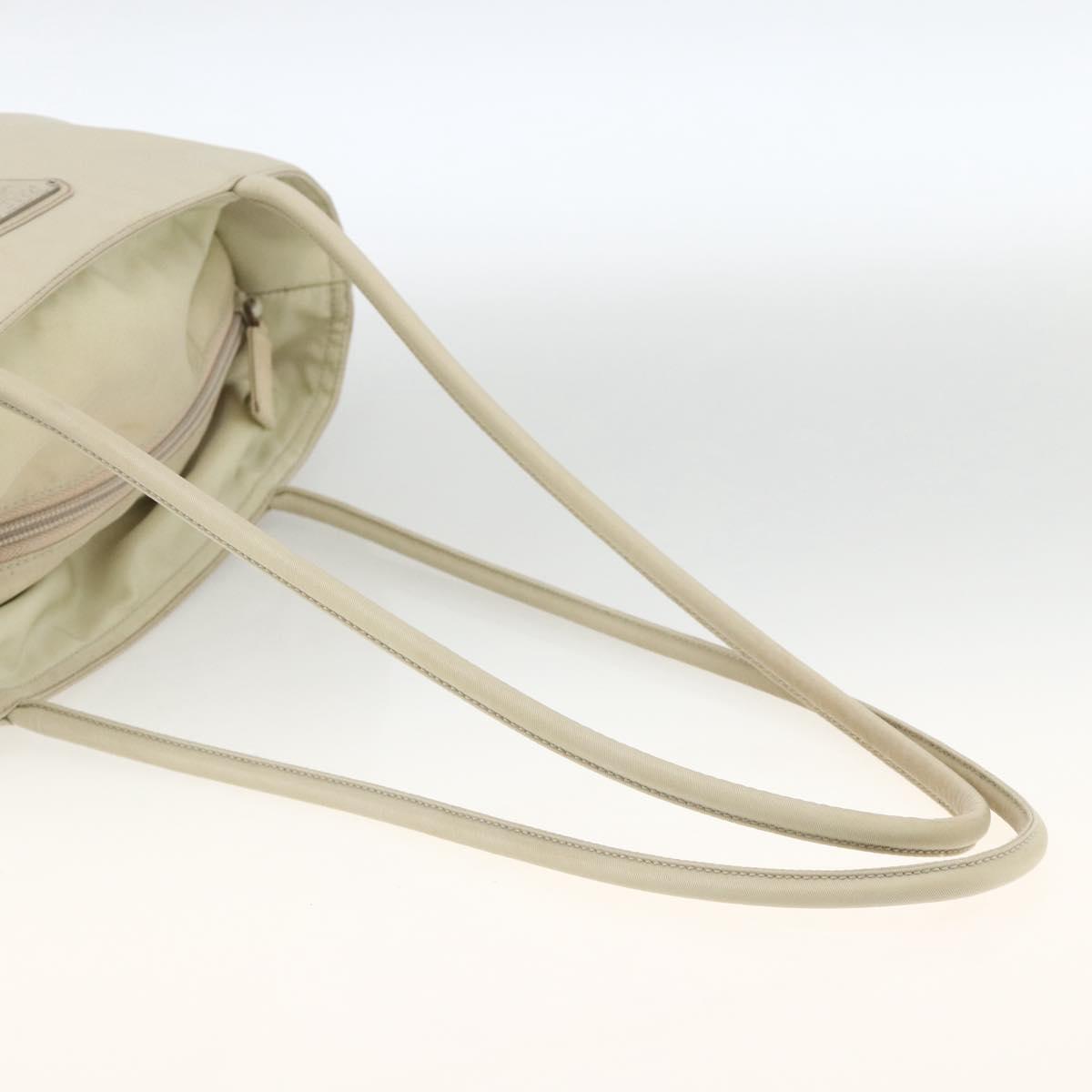 PRADA Tote Bag Nylon Pink Auth AMZ340