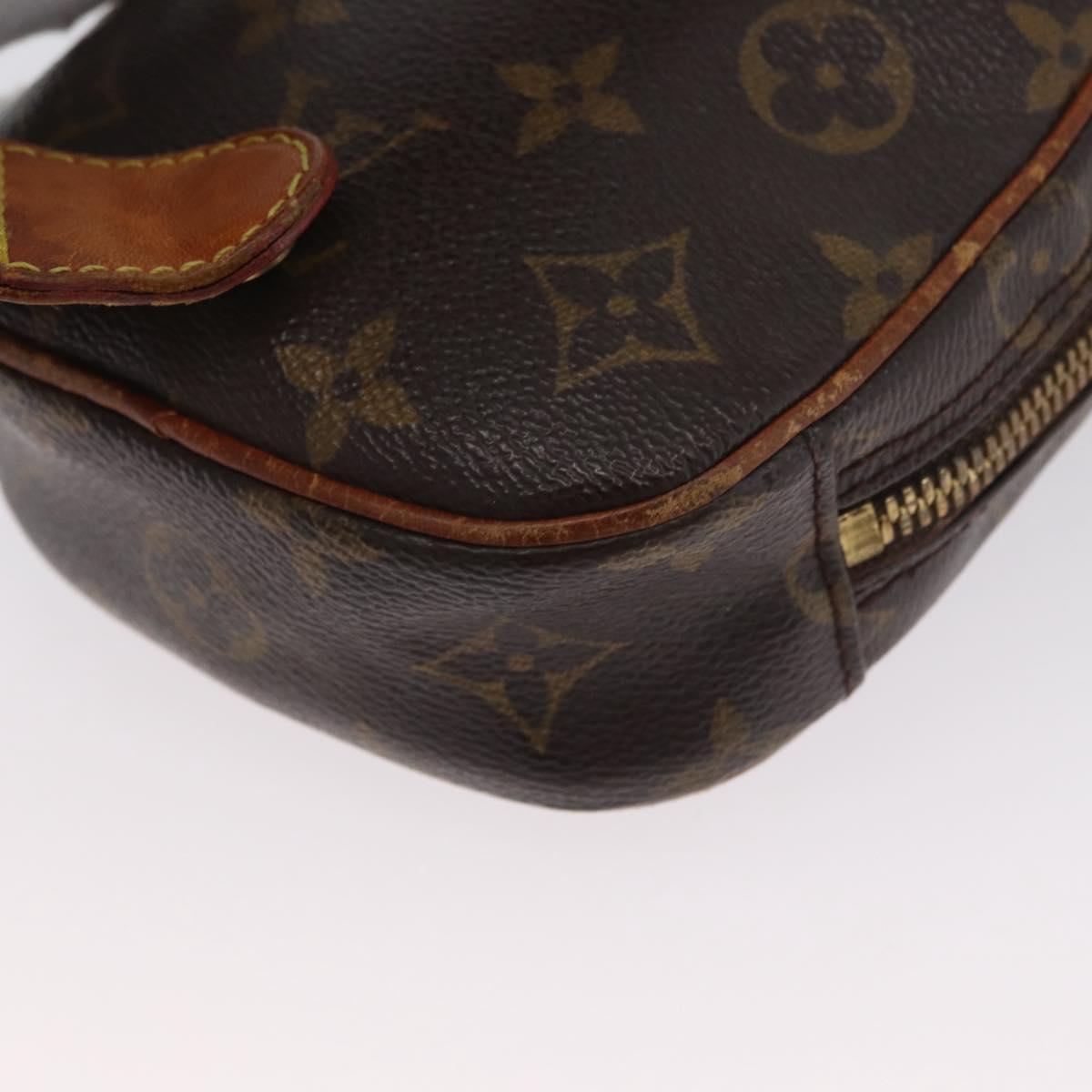 LOUIS VUITTON Monogram Pochette Gange Shoulder Bag M51870 LV Auth AMZ349