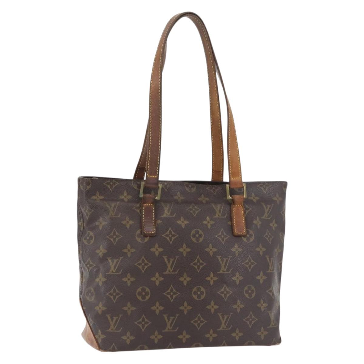 LOUIS VUITTON Monogram Cabas Mezzo Tote Bag M51151 LV Auth AMZ350