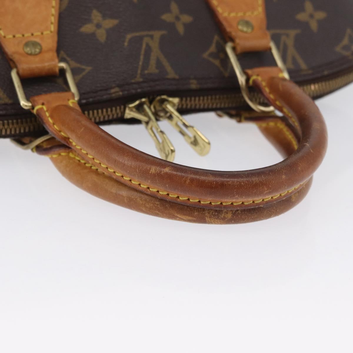 LOUIS VUITTON Monogram Alma Hand Bag M51130 LV Auth AMZ386