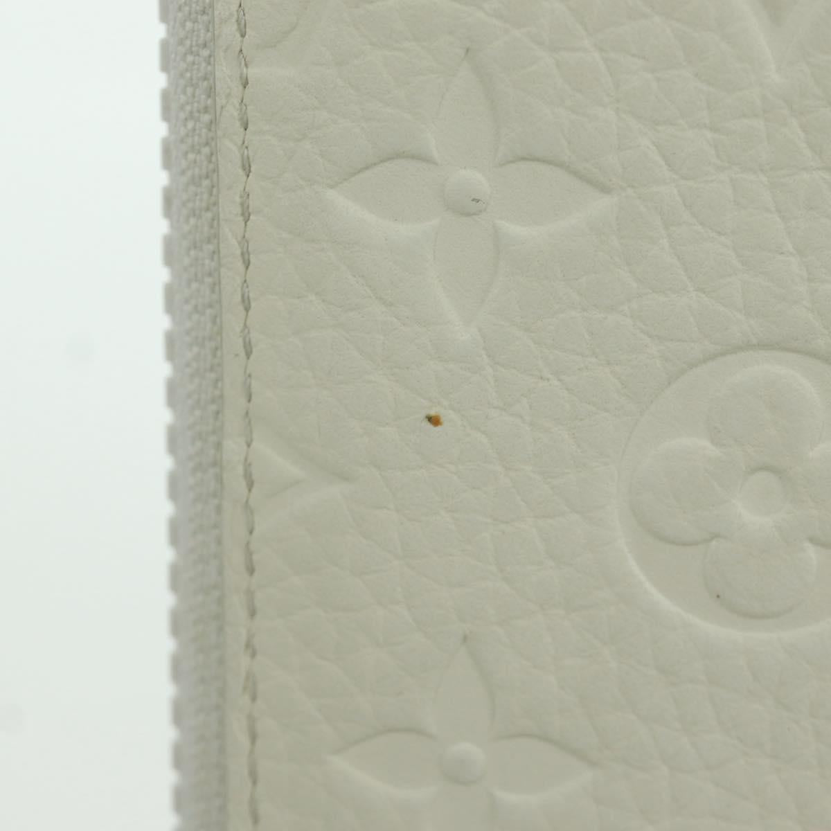 LOUIS VUITTON Taurillon Zippy Wallet Vertical LV Friend M80337 LV Auth AMZ395M