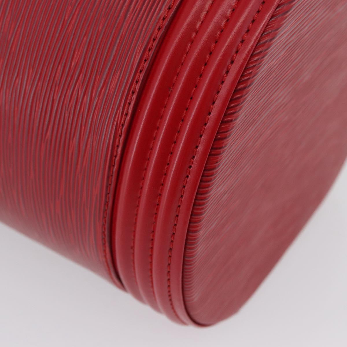 LOUIS VUITTON Epi Cannes Hand Bag Red M48037 LV Auth AMZ418