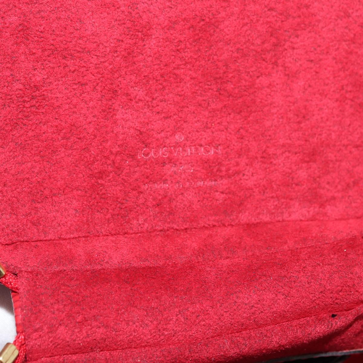 LOUIS VUITTON Epi Cannes Hand Bag Red M48037 LV Auth AMZ418