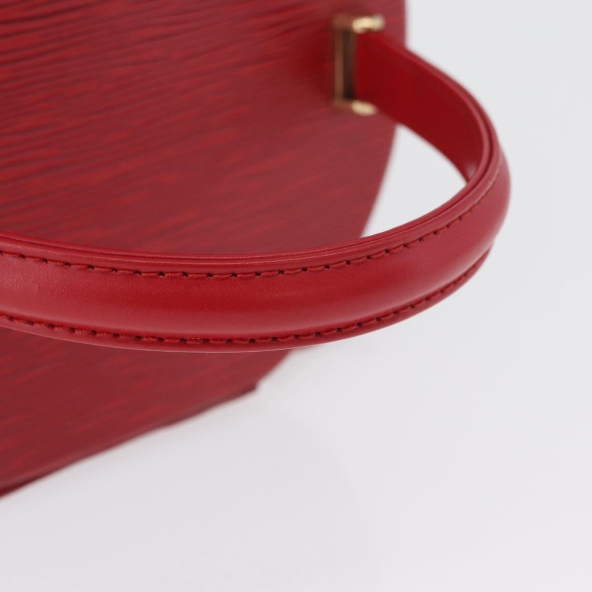 LOUIS VUITTON Epi Cannes Hand Bag Red M48037 LV Auth AMZ418