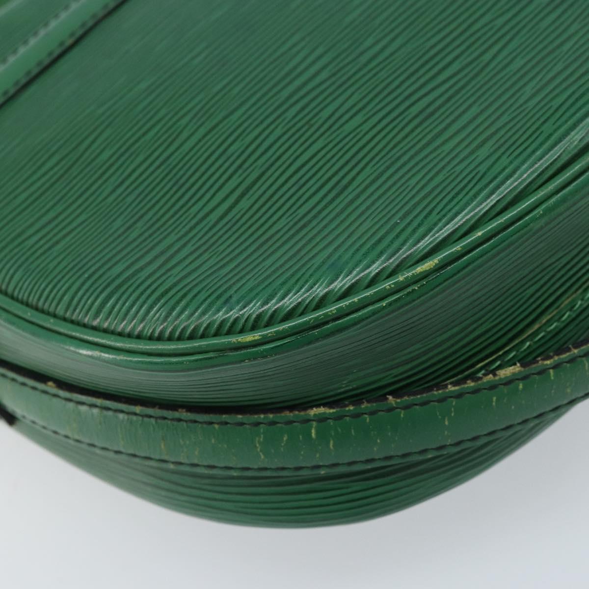 LOUIS VUITTON Epi Jeune Fille MM Shoulder Bag Green M52154 LV Auth AMZ419