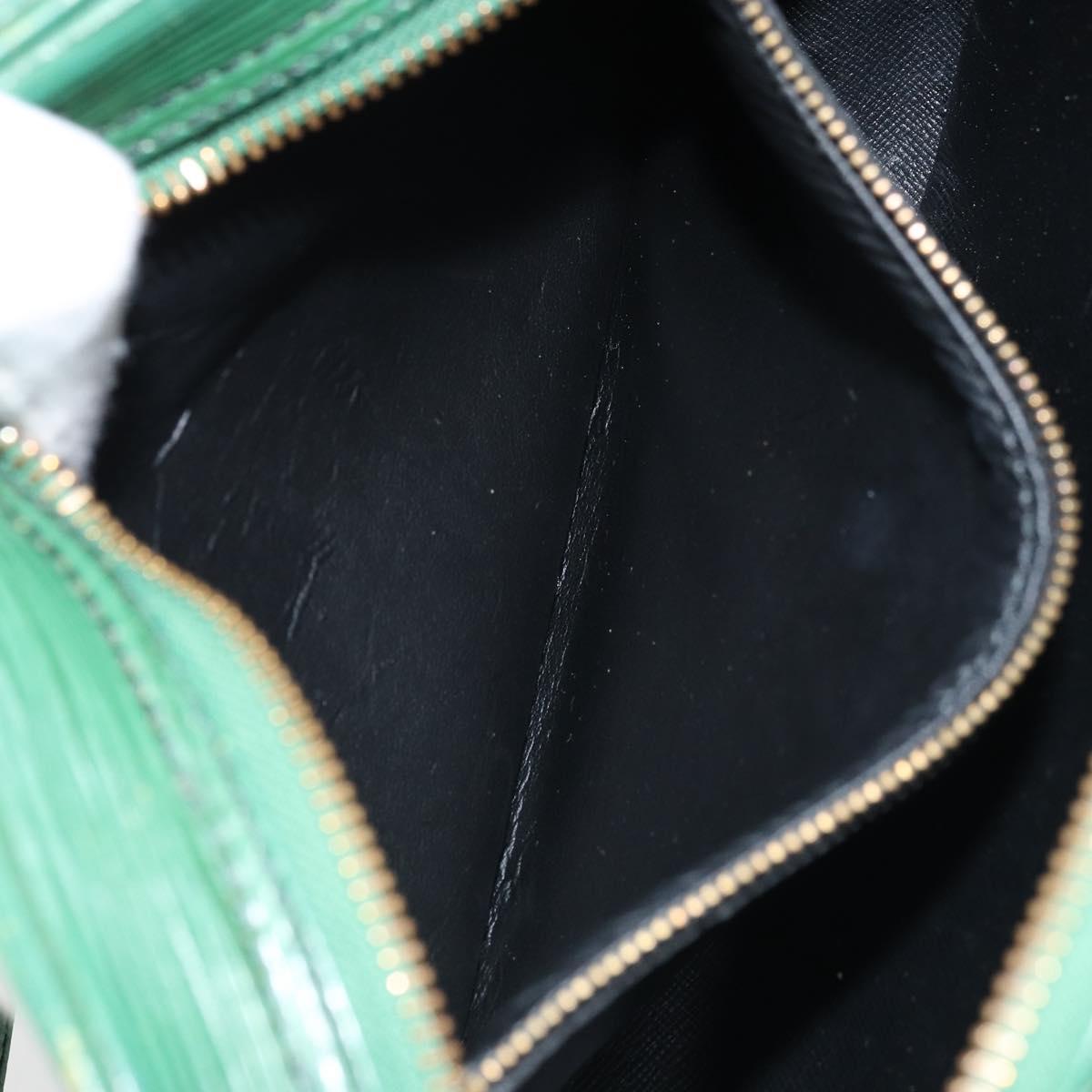 LOUIS VUITTON Epi Jeune Fille MM Shoulder Bag Green M52154 LV Auth AMZ419
