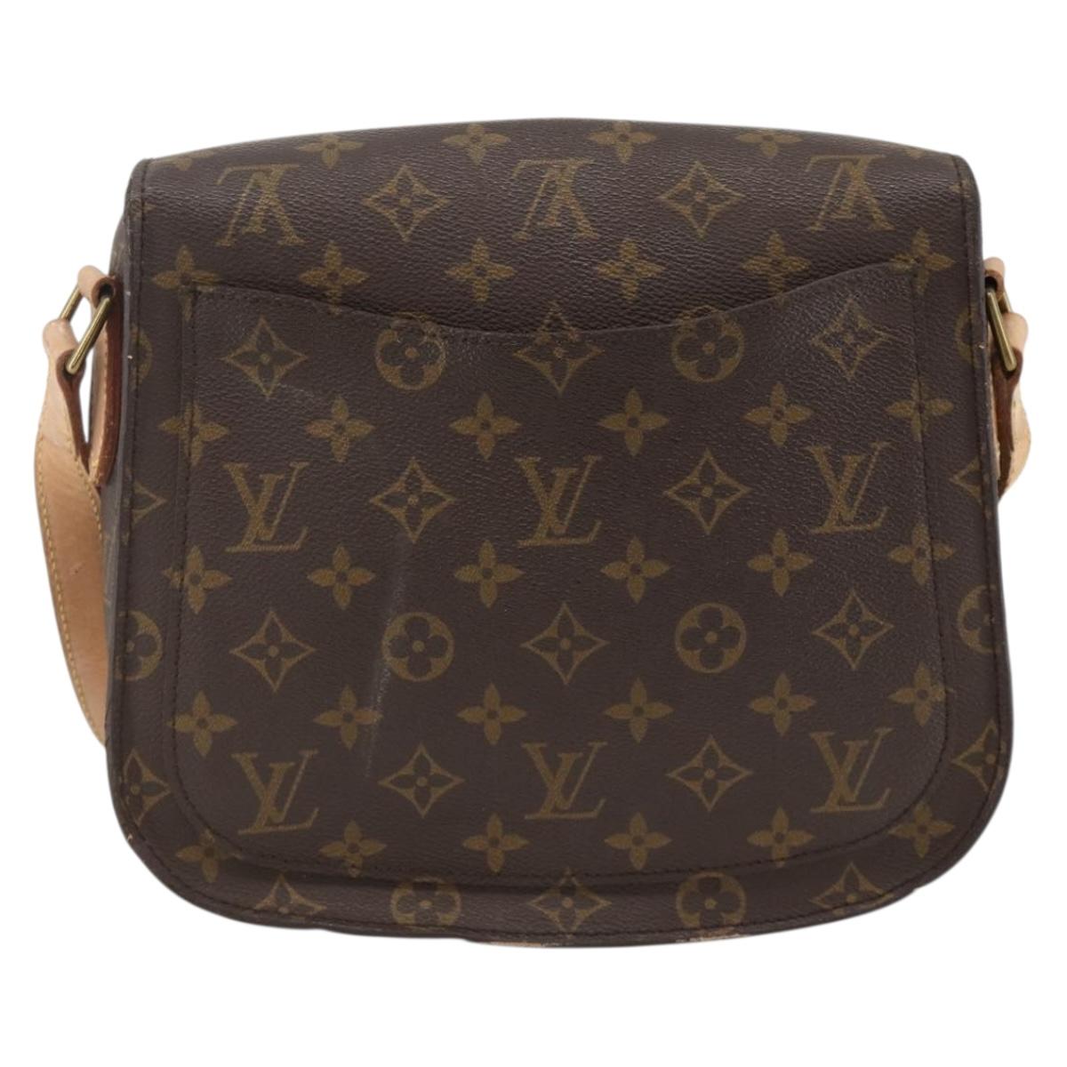 LOUIS VUITTON Monogram Saint Cloud GM Shoulder Bag M51242 LV Auth AMZ429