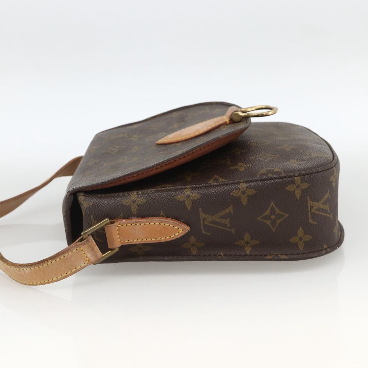 LOUIS VUITTON Monogram Saint Cloud GM Shoulder Bag M51242 LV Auth AMZ429