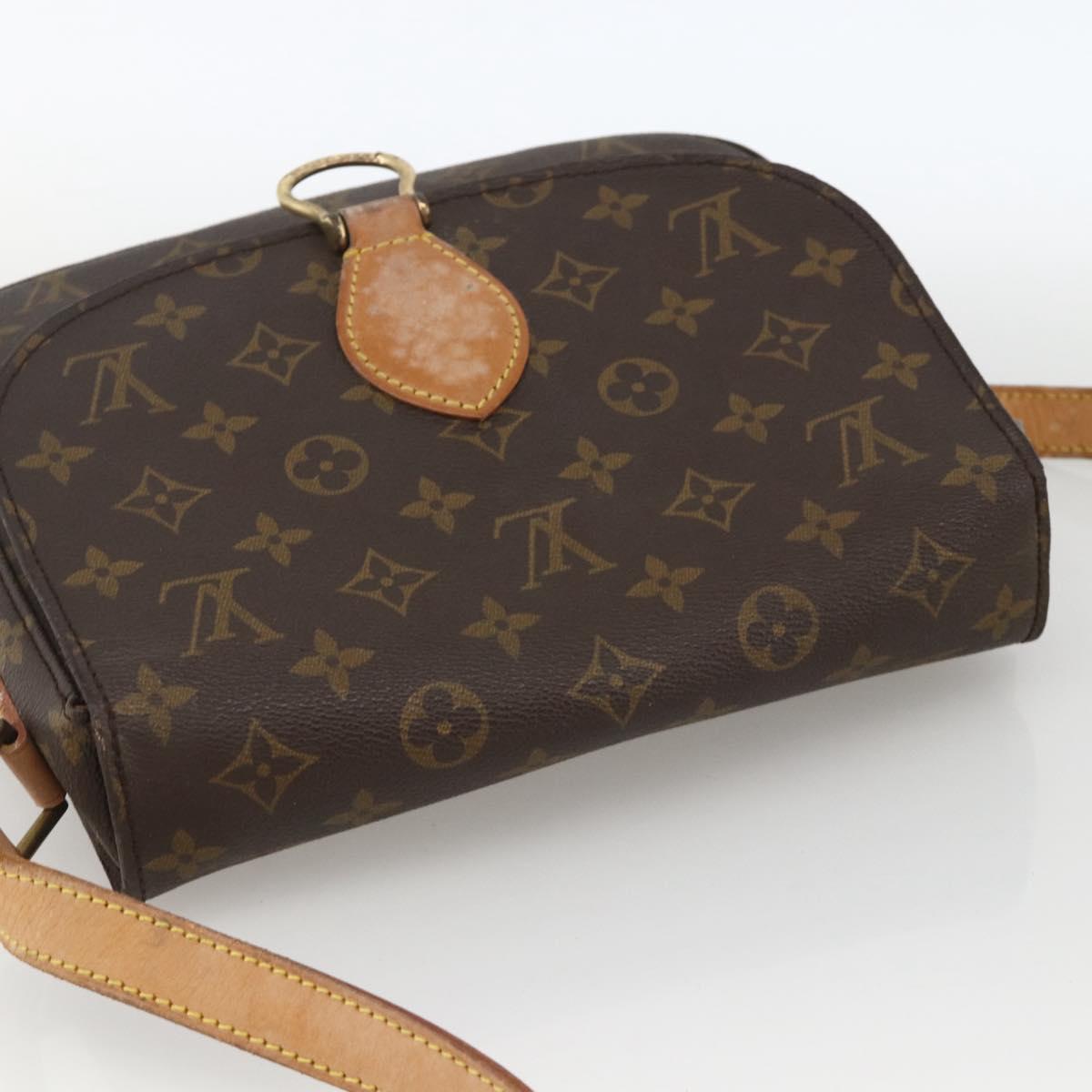 LOUIS VUITTON Monogram Saint Cloud GM Shoulder Bag M51242 LV Auth AMZ429