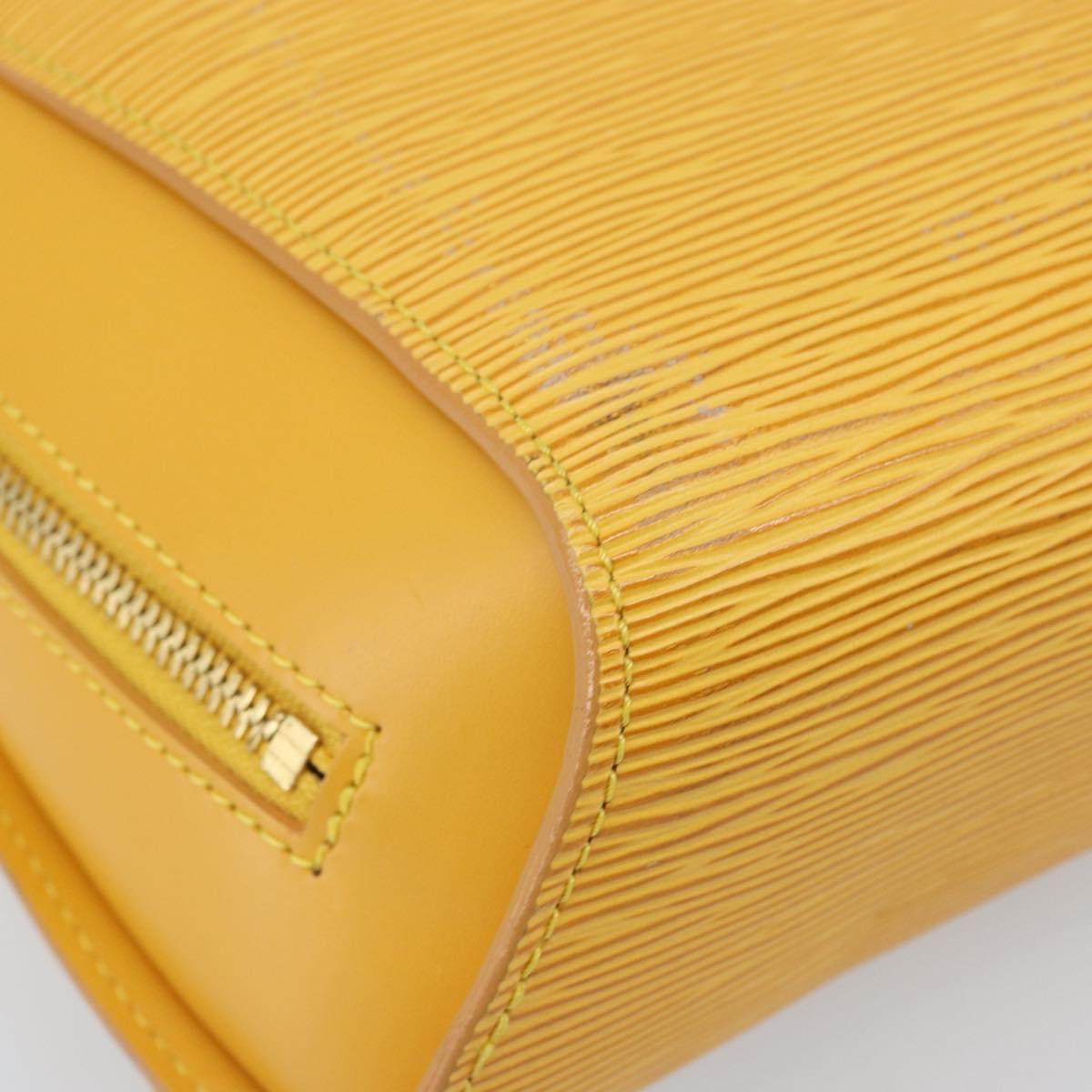 LOUIS VUITTON Epi Mabillon Backpack Yellow M52239 LV Auth AMZ512
