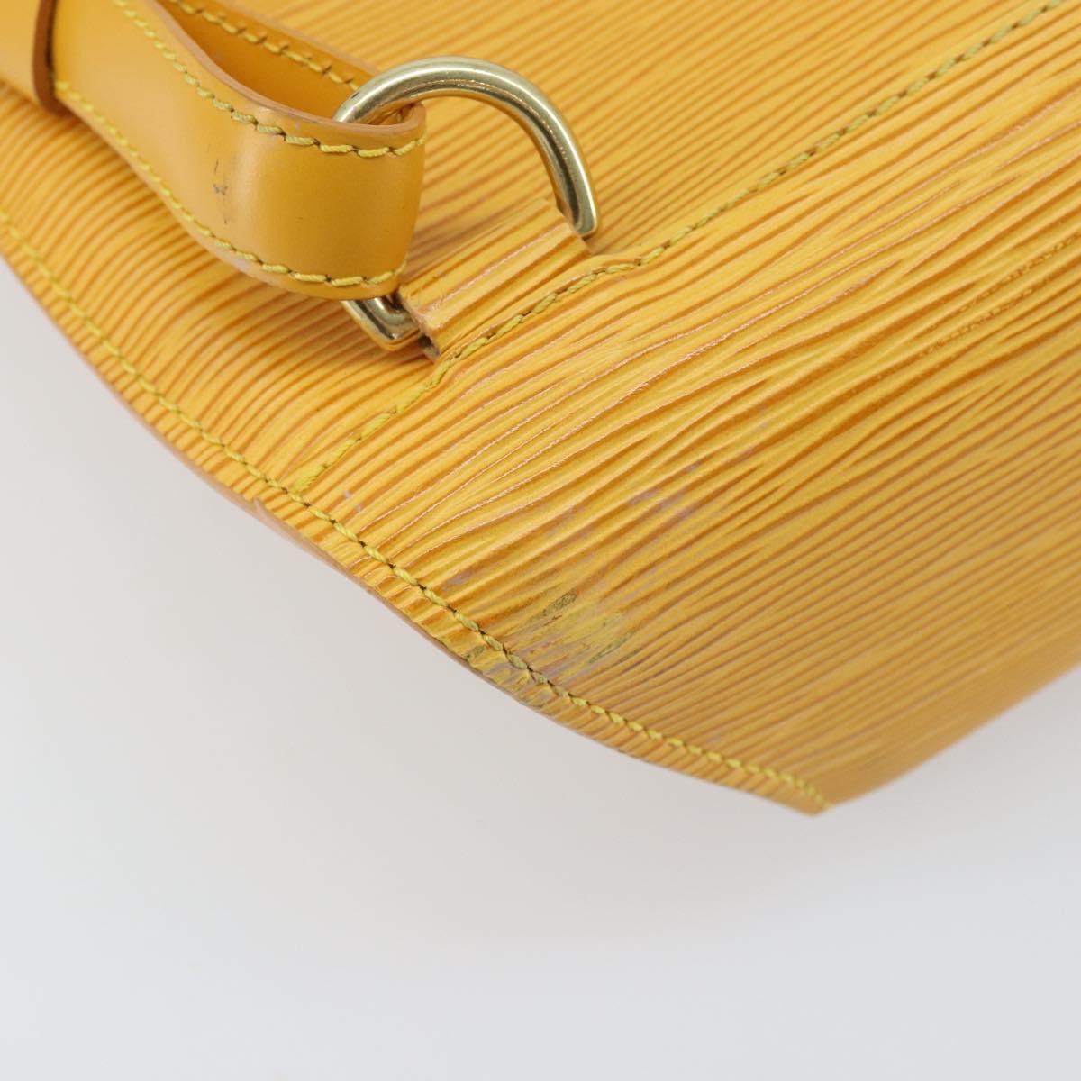 LOUIS VUITTON Epi Mabillon Backpack Yellow M52239 LV Auth AMZ512