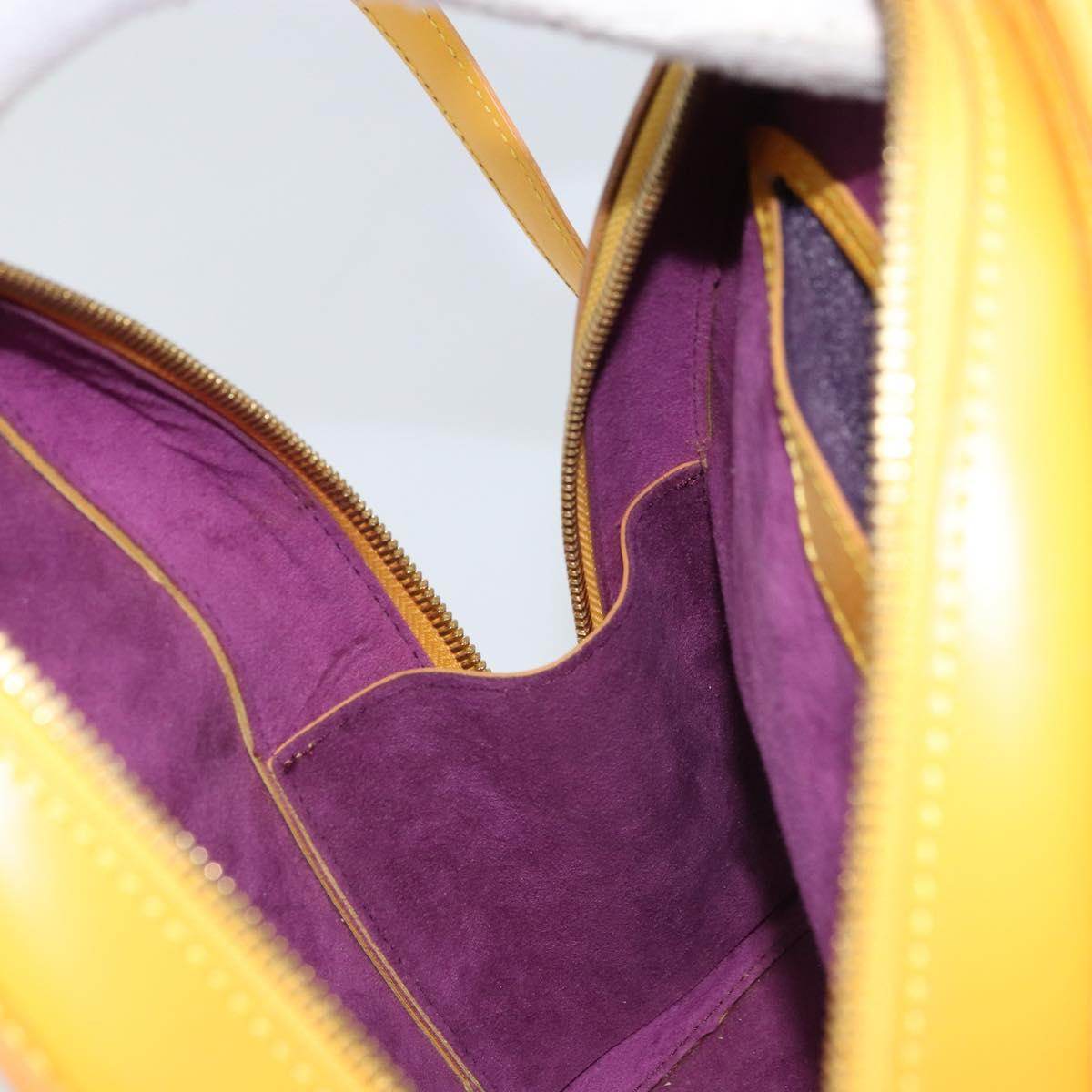 LOUIS VUITTON Epi Mabillon Backpack Yellow M52239 LV Auth AMZ512