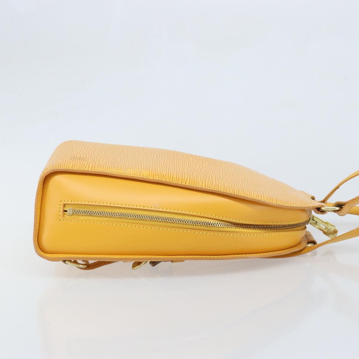 LOUIS VUITTON Epi Mabillon Backpack Yellow M52239 LV Auth AMZ512