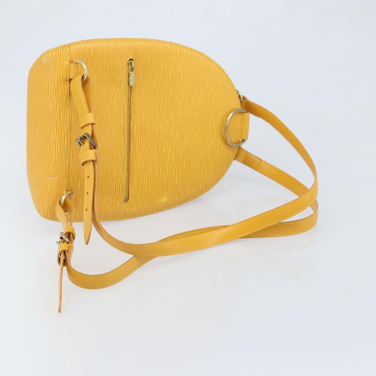 LOUIS VUITTON Epi Mabillon Backpack Yellow M52239 LV Auth AMZ512