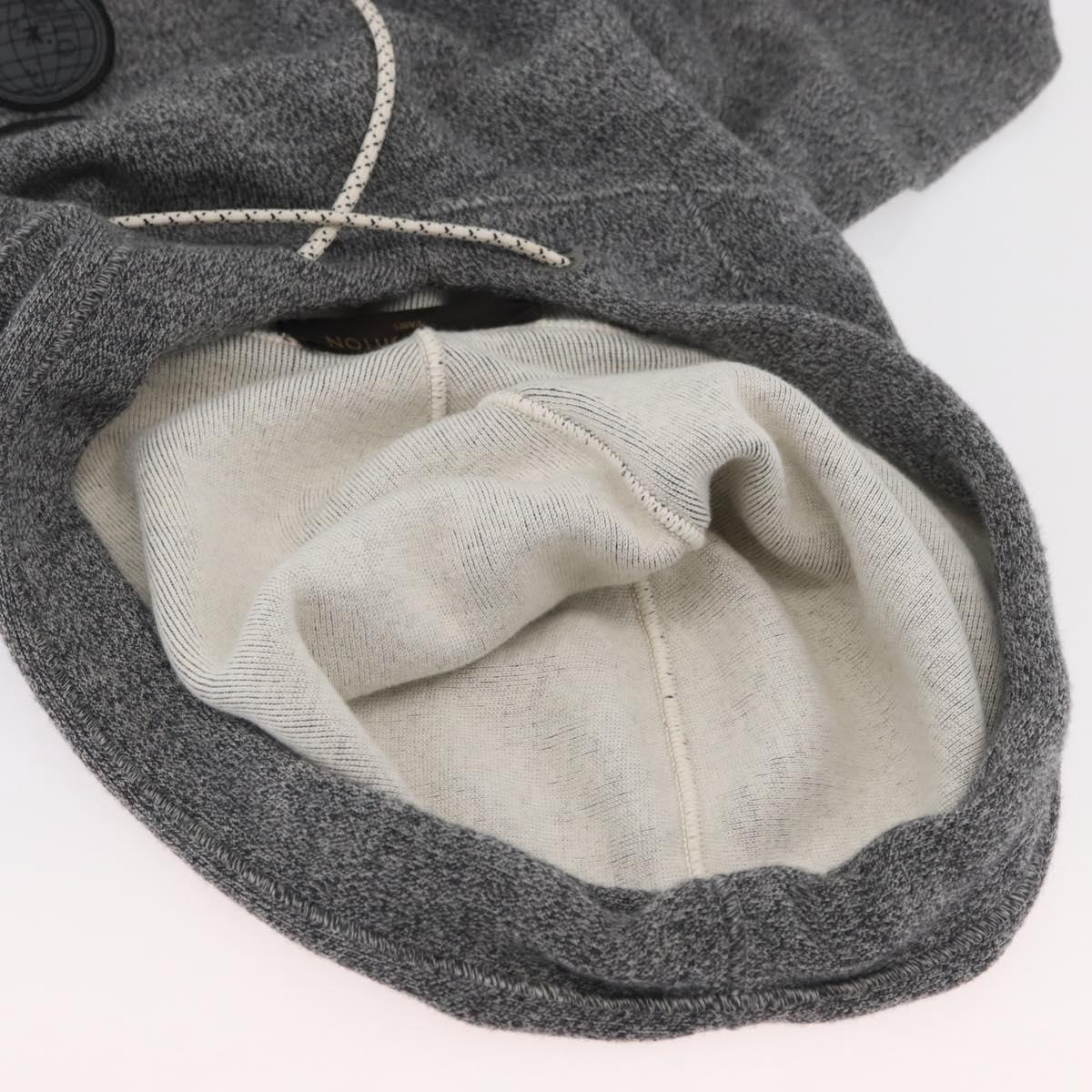 LOUIS VUITTON LV Cup Hoodie Wool Gray LV Auth AMZ553M