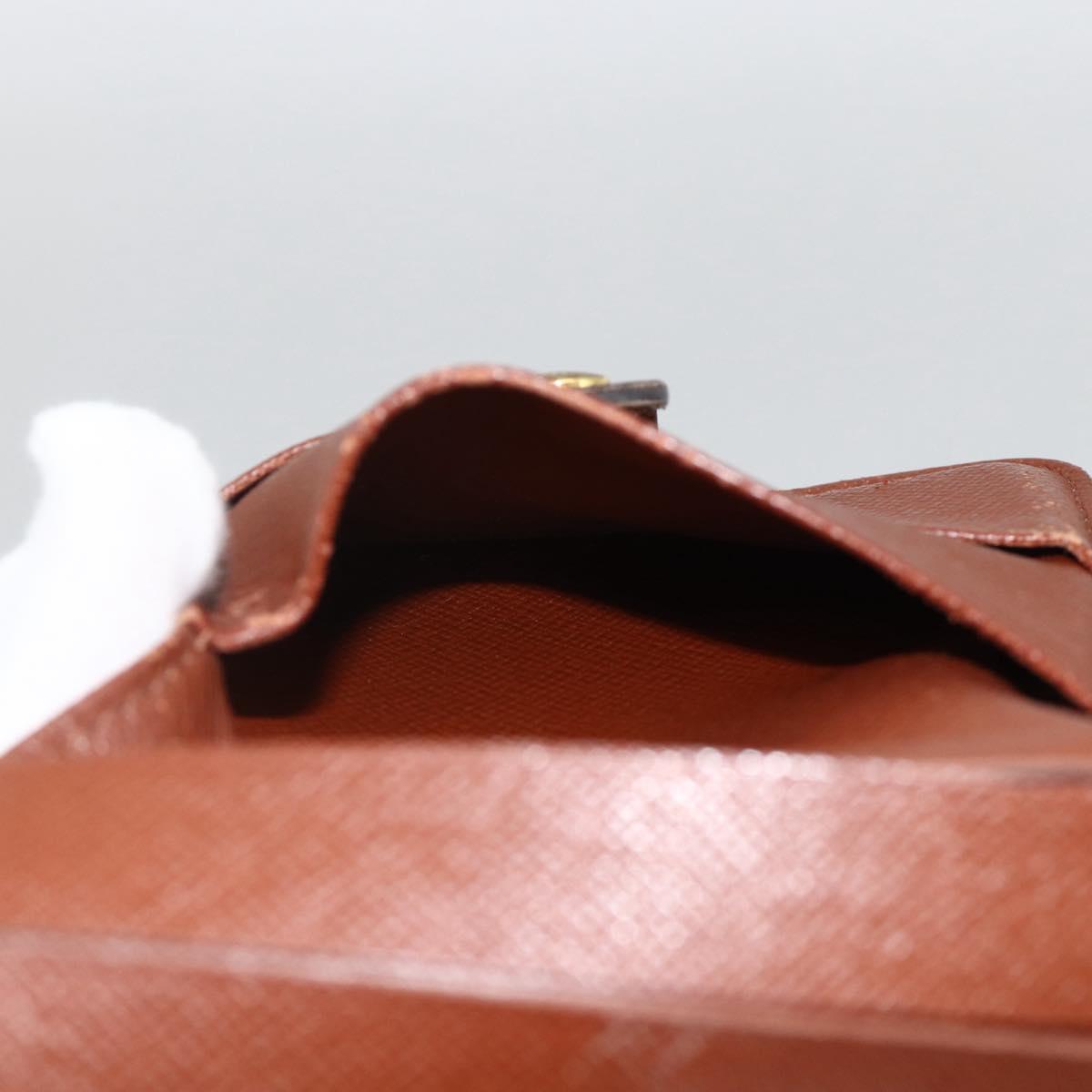 LOUIS VUITTON Monogram Compact Zip Wallet M61667 LV Auth AMZ571