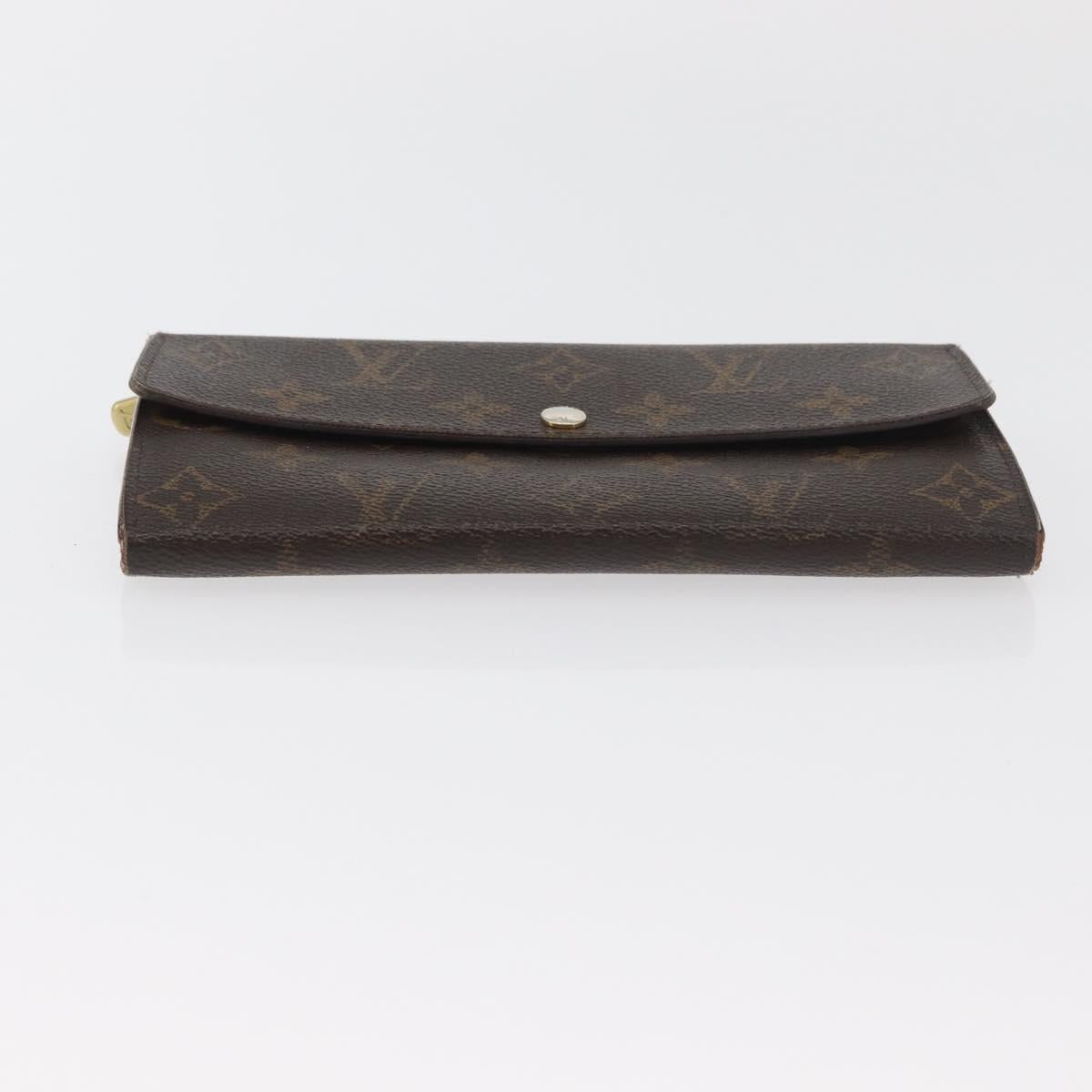 LOUIS VUITTON Monogram Wallet 3 Set LV Auth AMZ579
