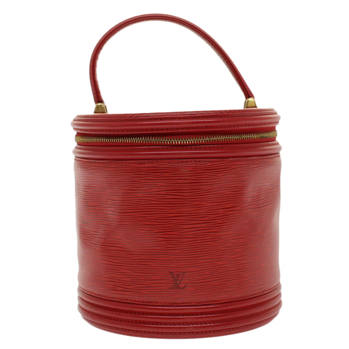 LOUIS VUITTON Epi Cannes Hand Bag Red M48037 LV Auth ar10019B