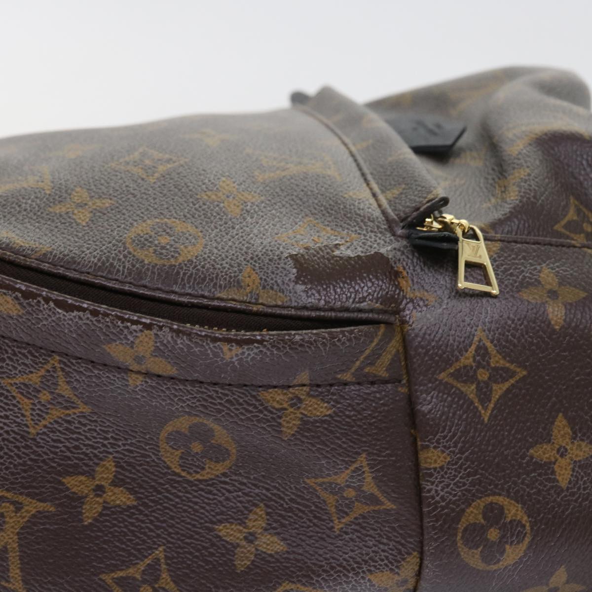 LOUIS VUITTON Monogram Palm Springs PM Backpack M41560 LV Auth ar10251