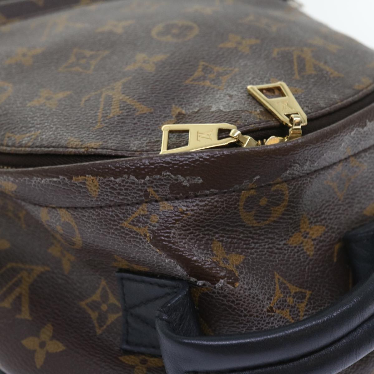 LOUIS VUITTON Monogram Palm Springs PM Backpack M41560 LV Auth ar10251