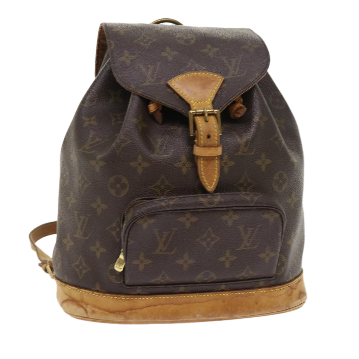 LOUIS VUITTON Monogram Montsouris MM Backpack M51136 LV Auth ar10275