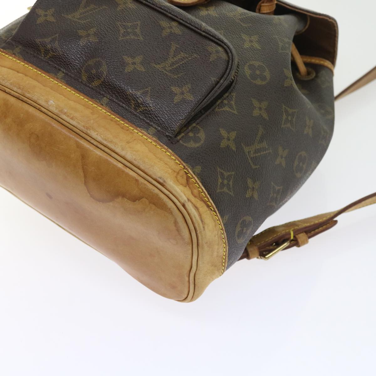 LOUIS VUITTON Monogram Montsouris MM Backpack M51136 LV Auth ar10275