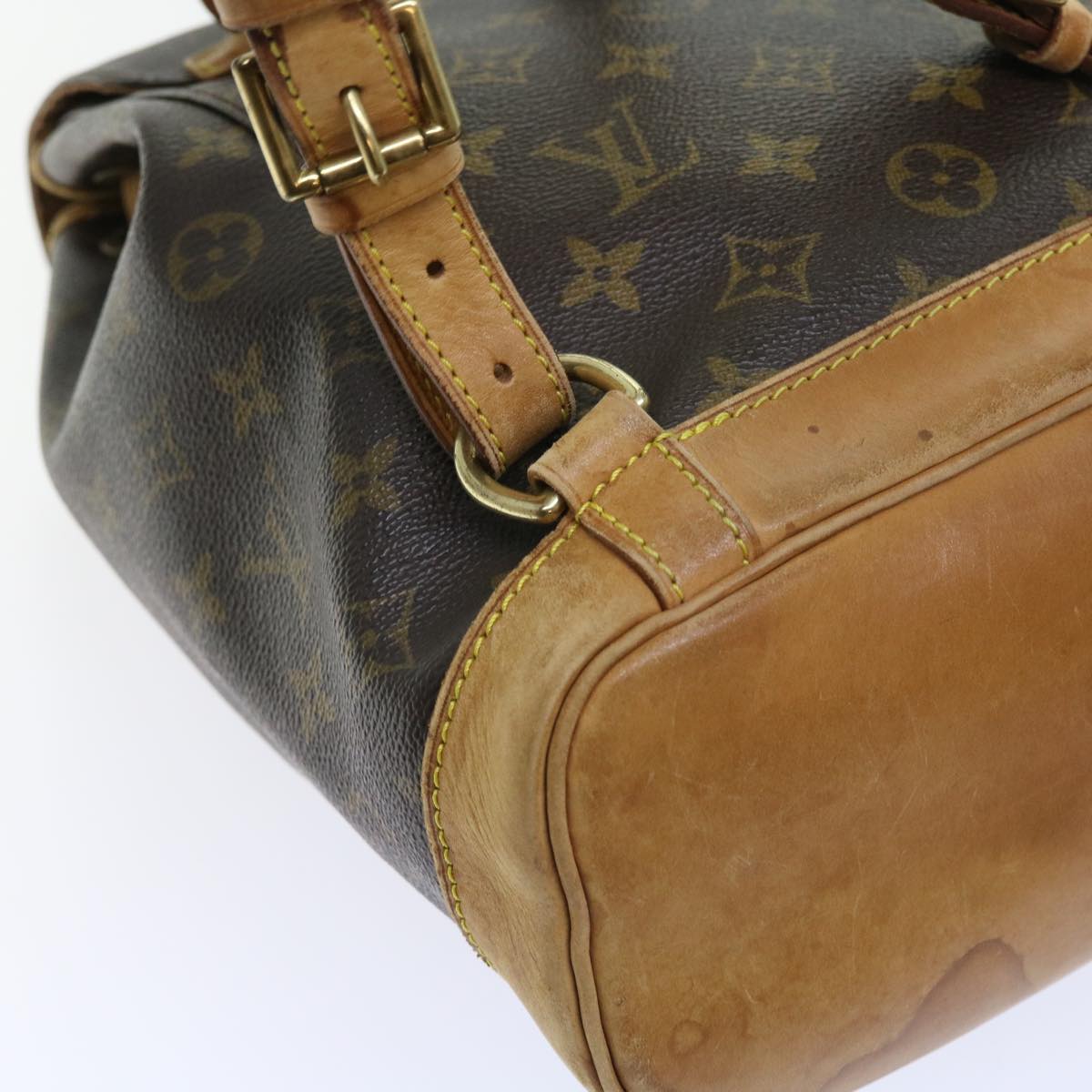 LOUIS VUITTON Monogram Montsouris MM Backpack M51136 LV Auth ar10275