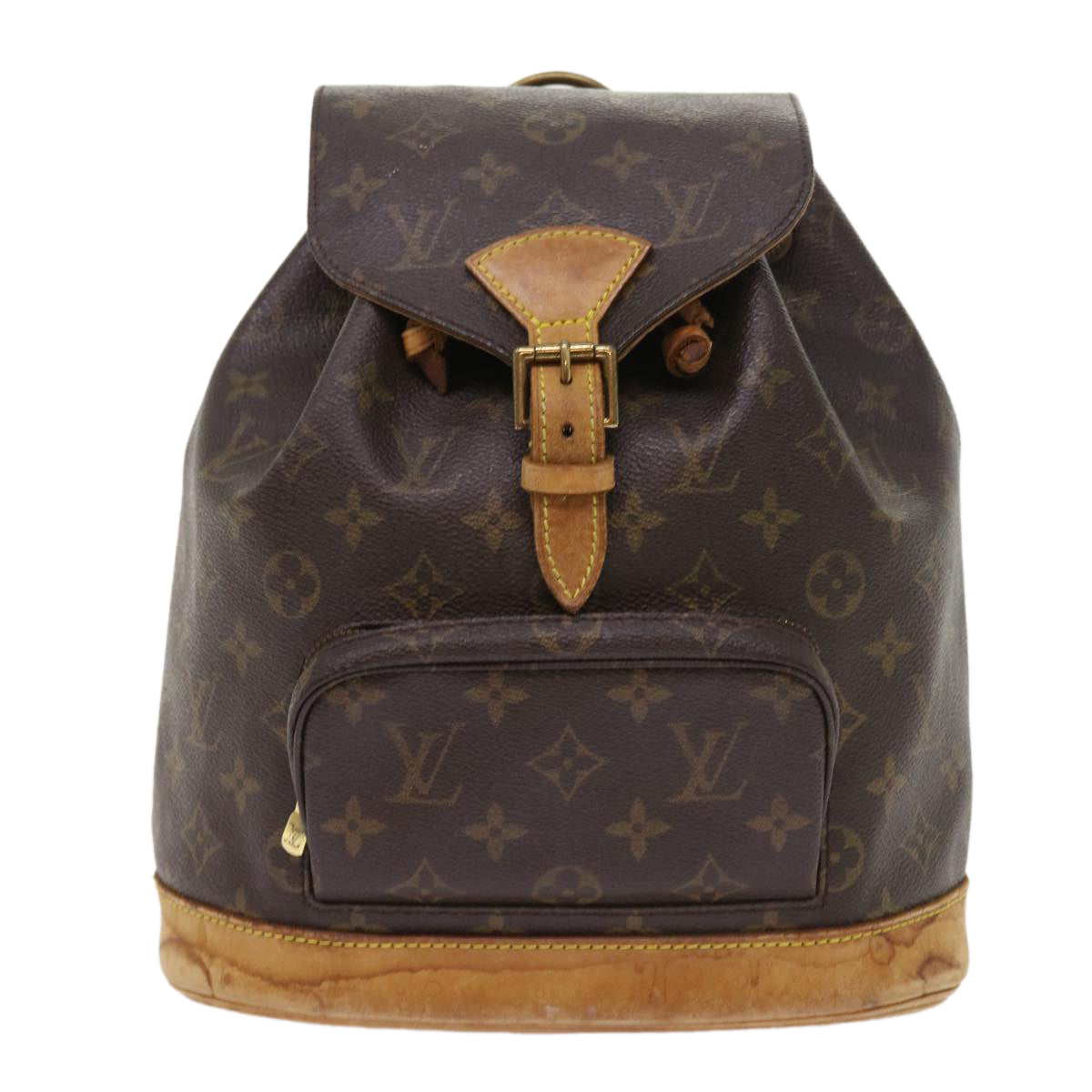 LOUIS VUITTON Monogram Montsouris MM Backpack M51136 LV Auth ar10275