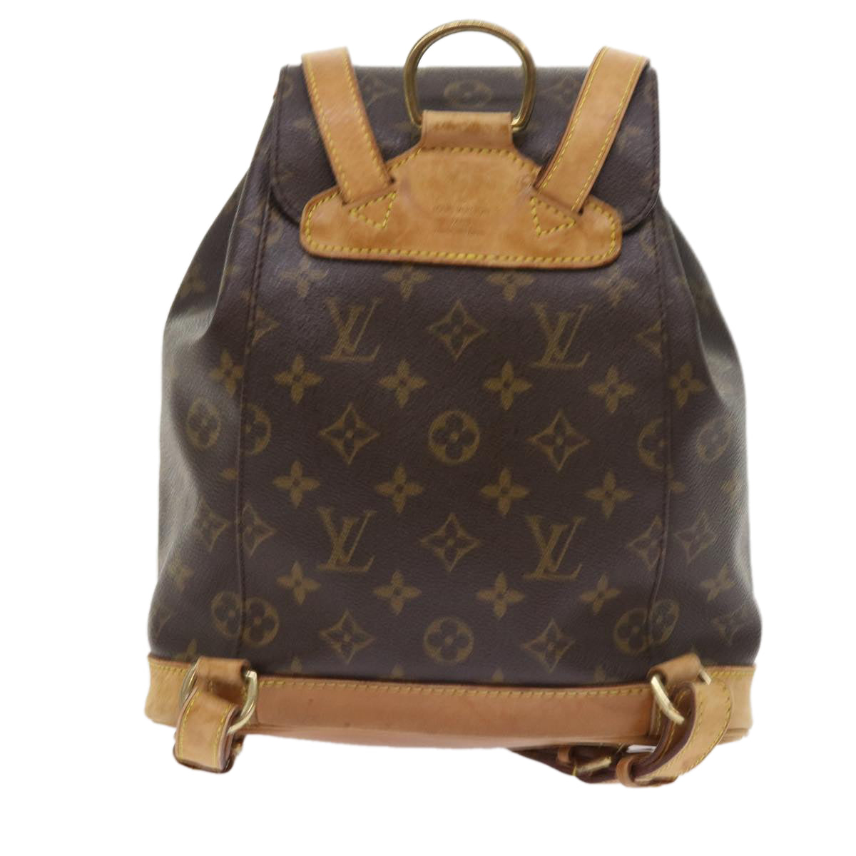 LOUIS VUITTON Monogram Montsouris MM Backpack M51136 LV Auth ar10275