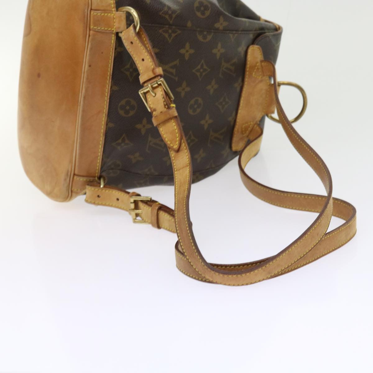 LOUIS VUITTON Monogram Montsouris MM Backpack M51136 LV Auth ar10275