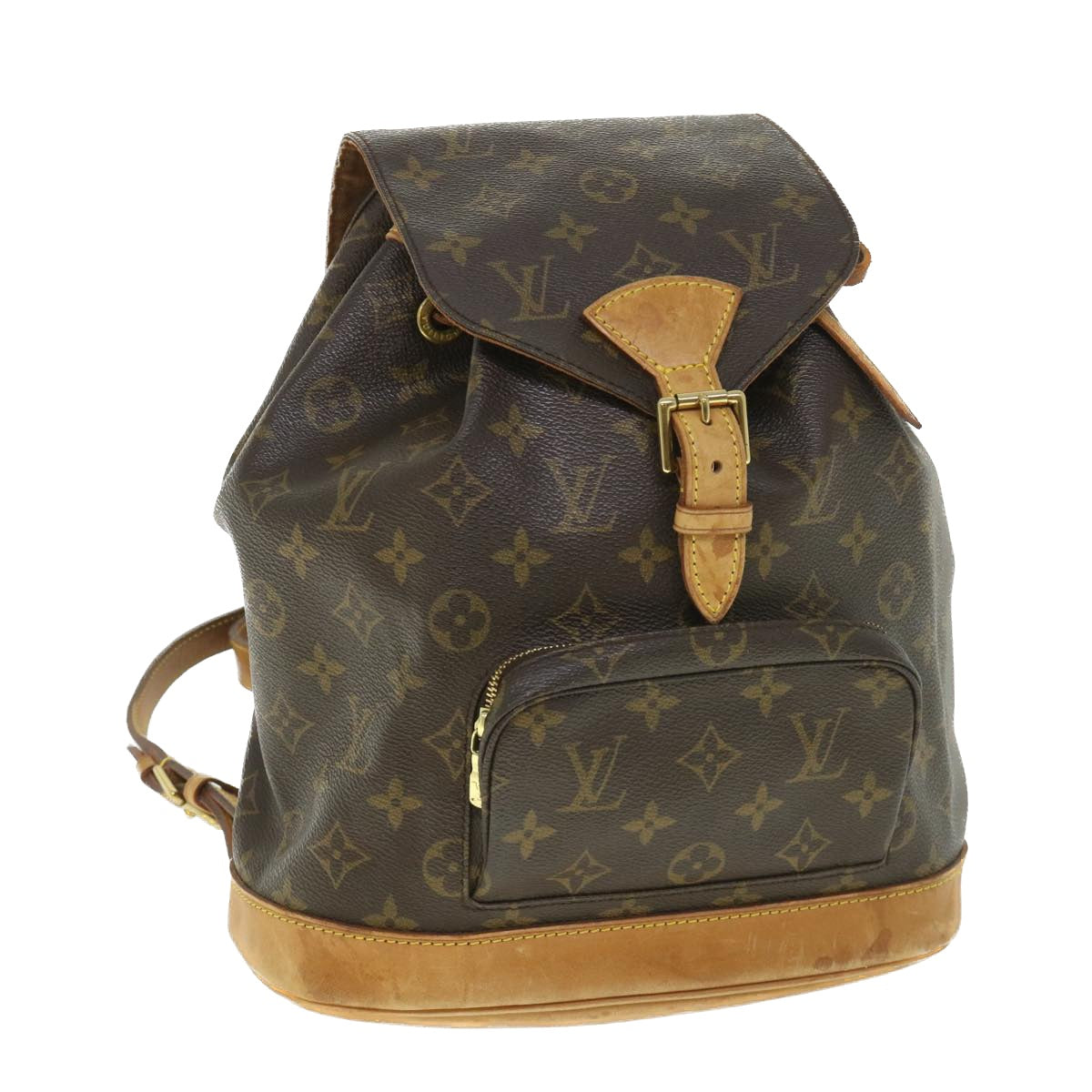 LOUIS VUITTON Monogram Montsouris MM Backpack M51136 LV Auth ar10374B