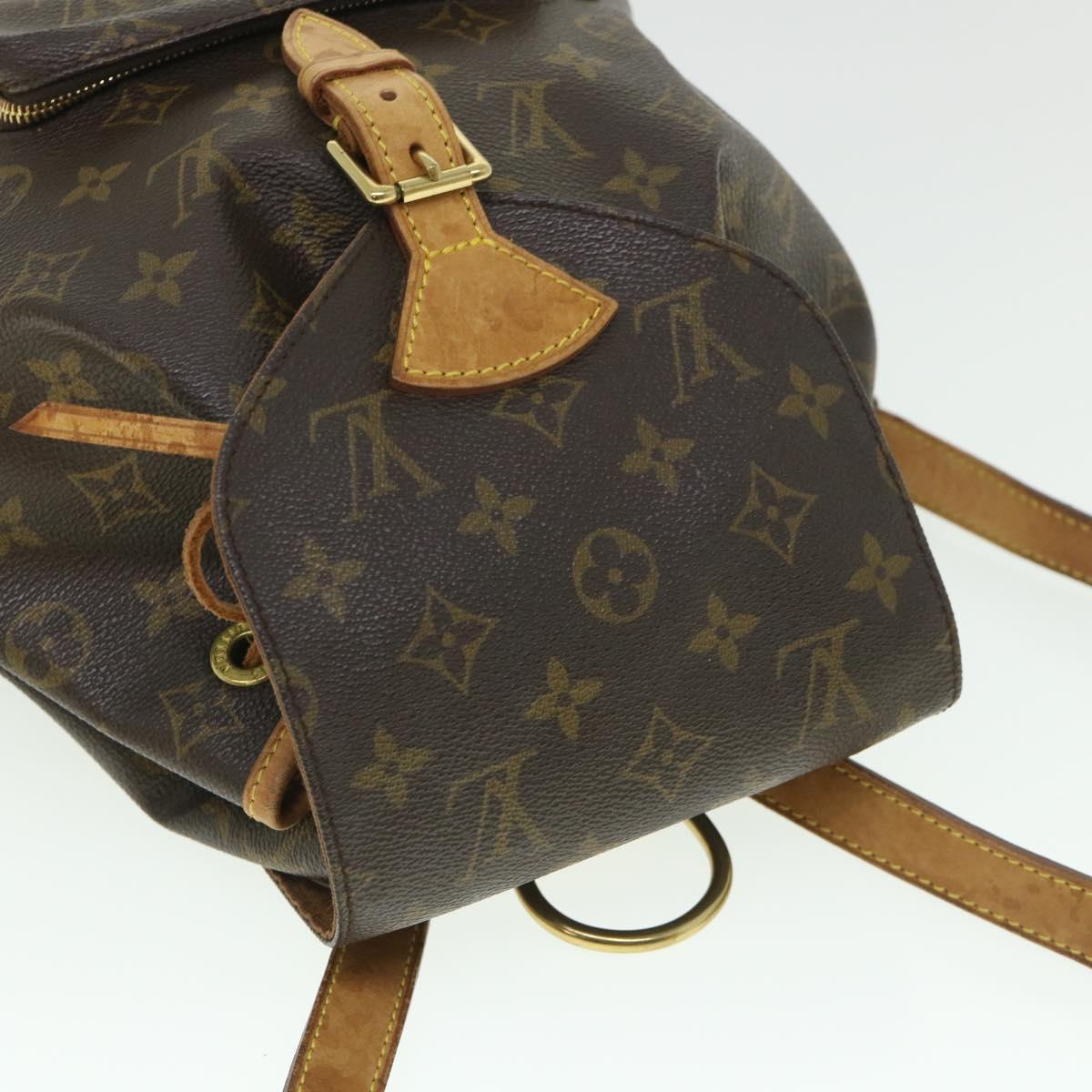 LOUIS VUITTON Monogram Montsouris MM Backpack M51136 LV Auth ar10374B