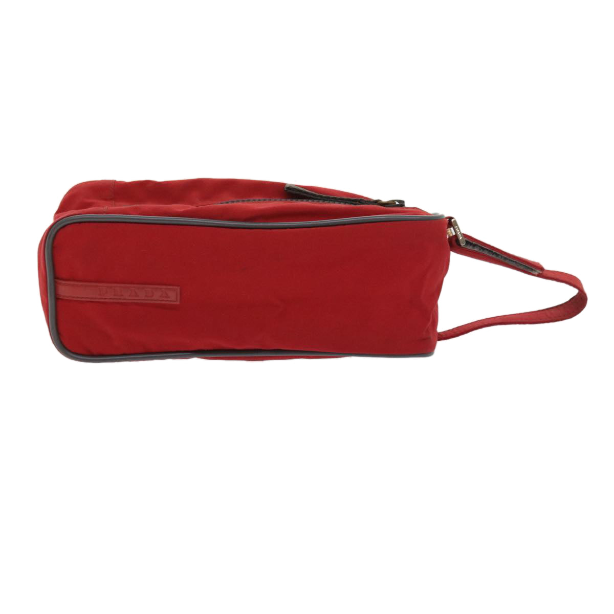 PRADA Sports Pouch Nylon Red Auth ar10409