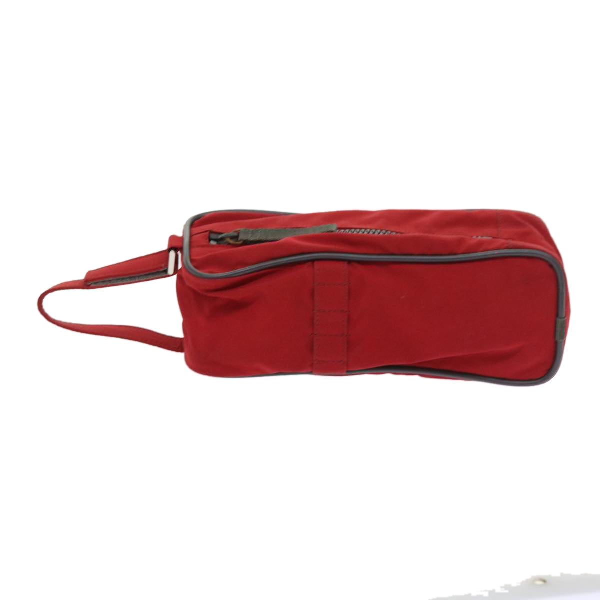 PRADA Sports Pouch Nylon Red Auth ar10409