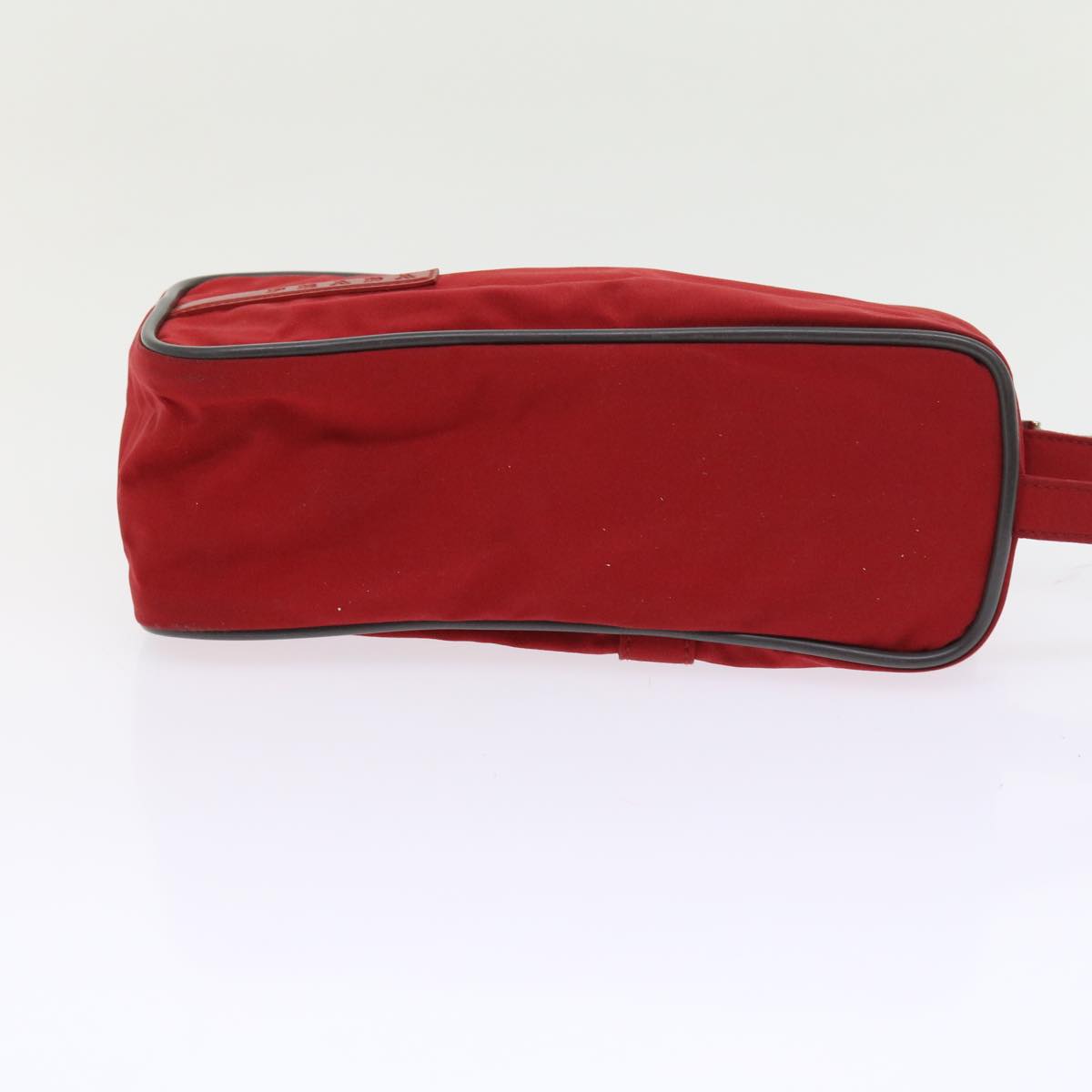 PRADA Sports Pouch Nylon Red Auth ar10409