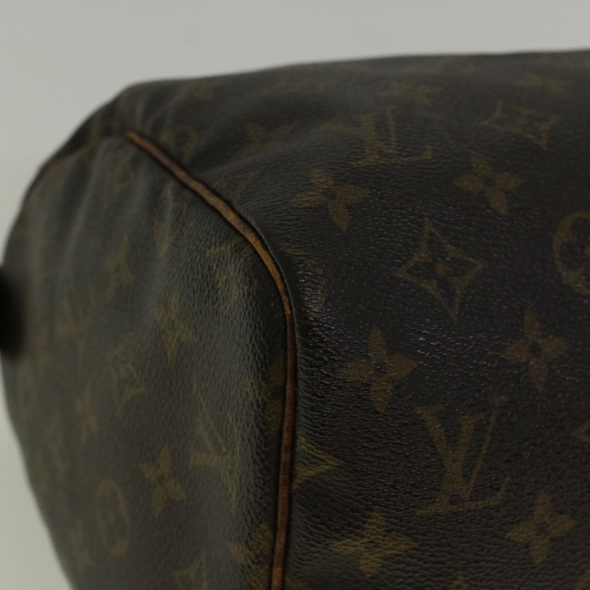 LOUIS VUITTON Monogram Speedy 30 Hand Bag M41526 LV Auth ar10412