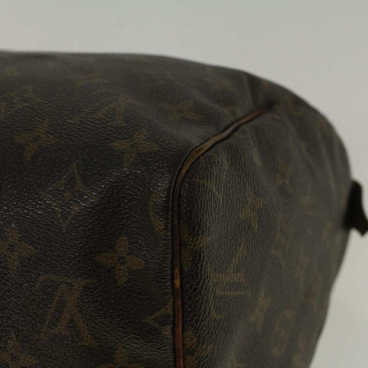 LOUIS VUITTON Monogram Speedy 30 Hand Bag M41526 LV Auth ar10412