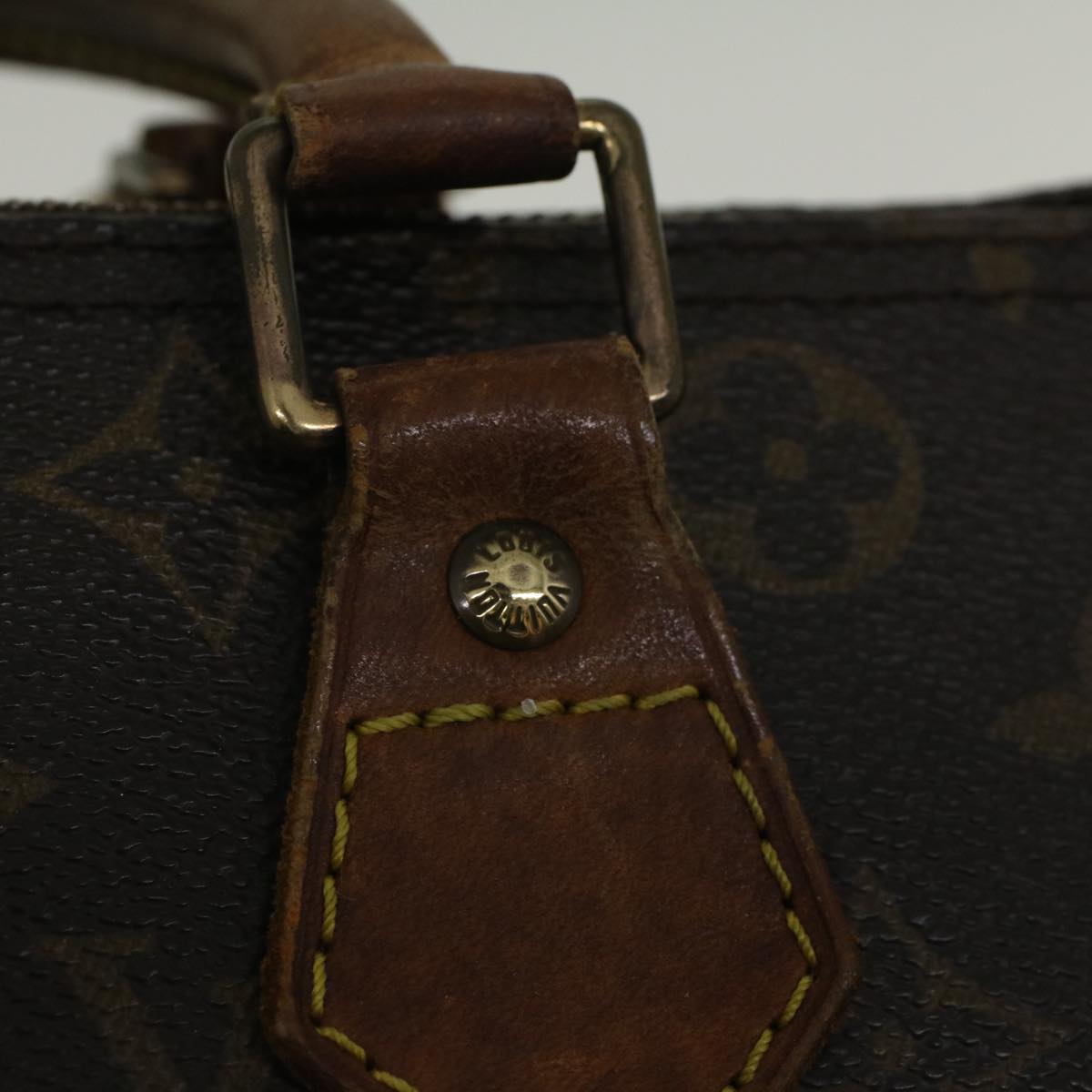 LOUIS VUITTON Monogram Speedy 30 Hand Bag M41526 LV Auth ar10412