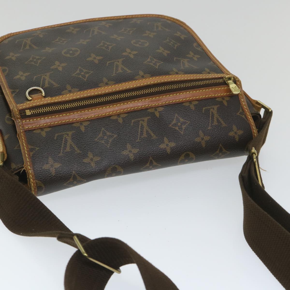 LOUIS VUITTON Monogram Messenger Bosphore PM Shoulder Bag M40106 LV Auth ar10473