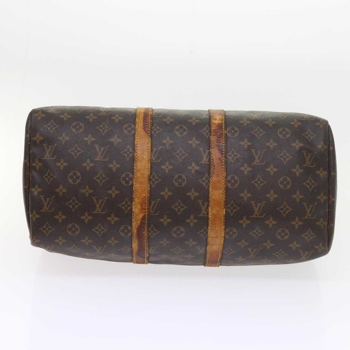 LOUIS VUITTON Monogram Hand Bag Boston Bag 2Set LV Auth ar10499